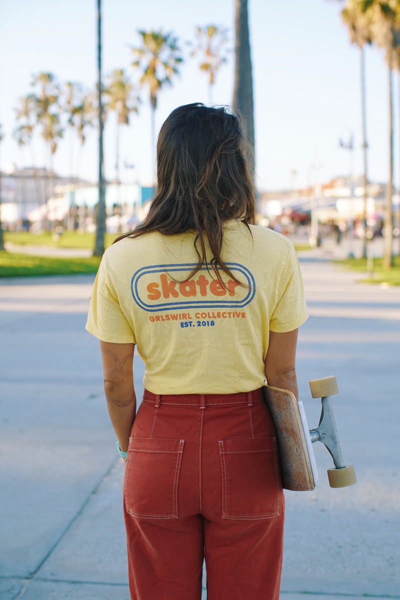 Vintage red double layered skater sleeves top