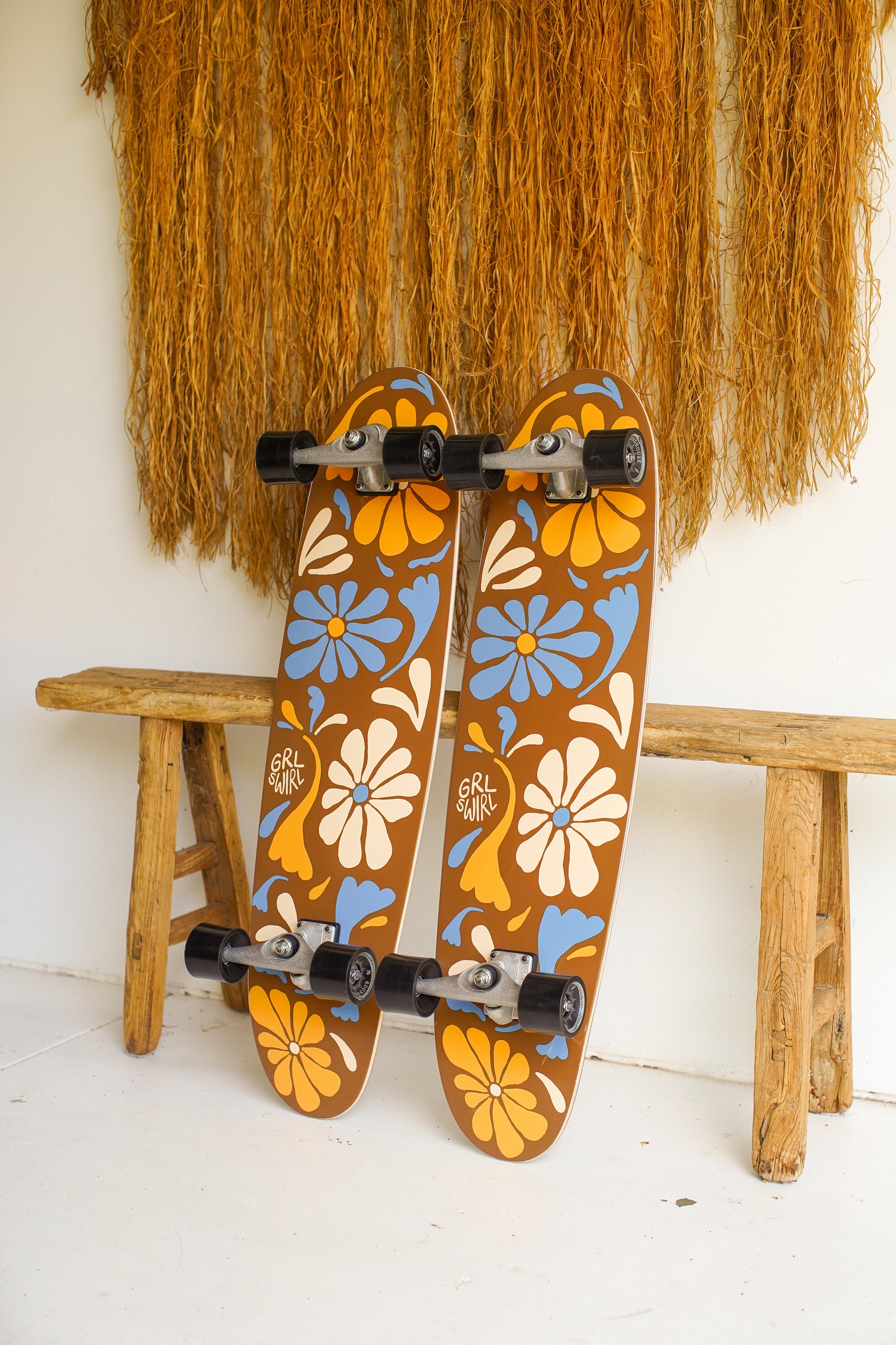 GRLSWIRL x Carver Longboard