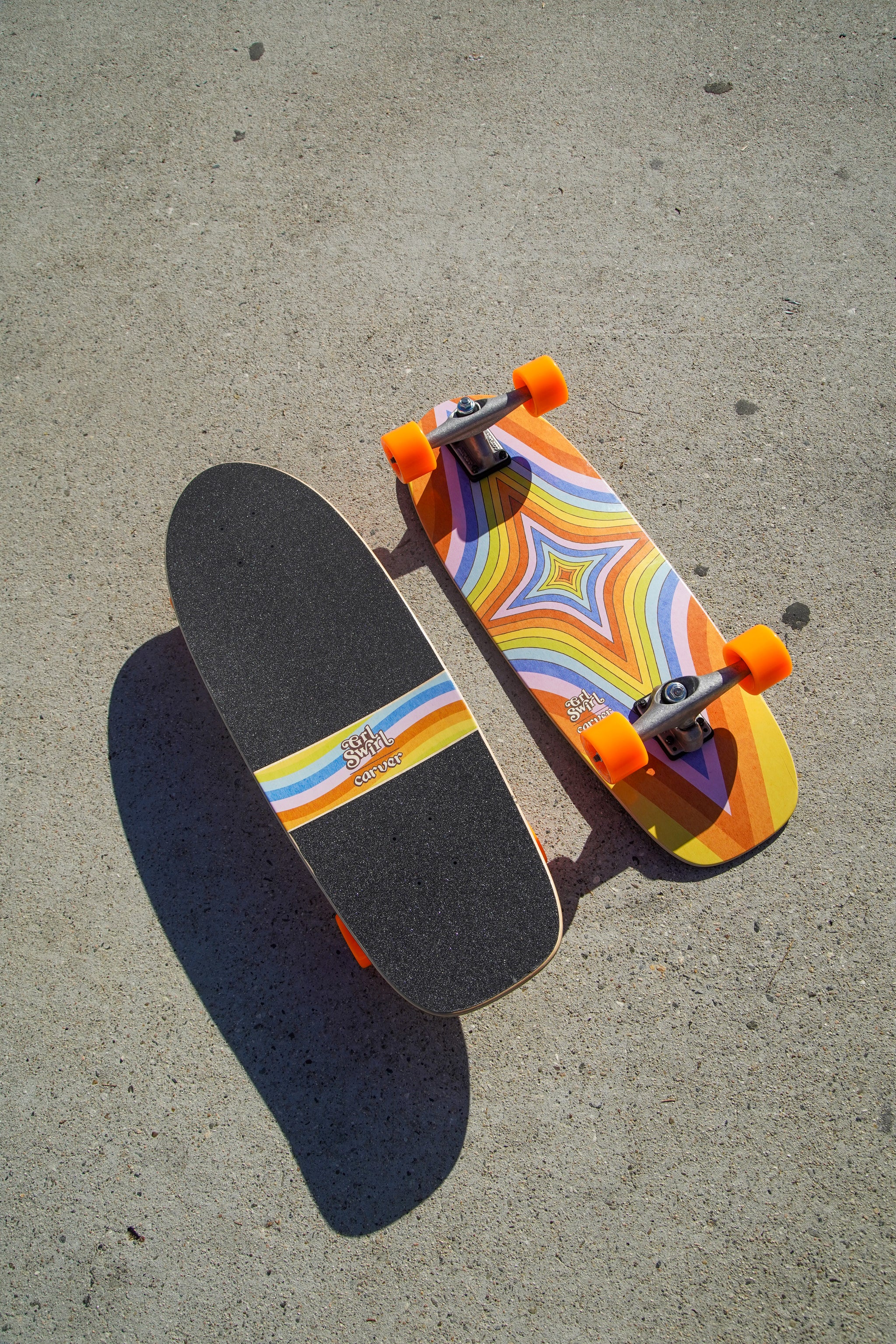 3枚セット ドゥーズィエムクラス　art surf skate GRLSWIRL 28